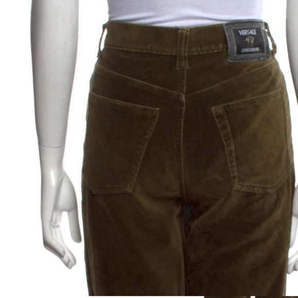VERSACE JEANS High-Rise Straight Leg Jeans Size: M | US 30 - Picture 3 of 10